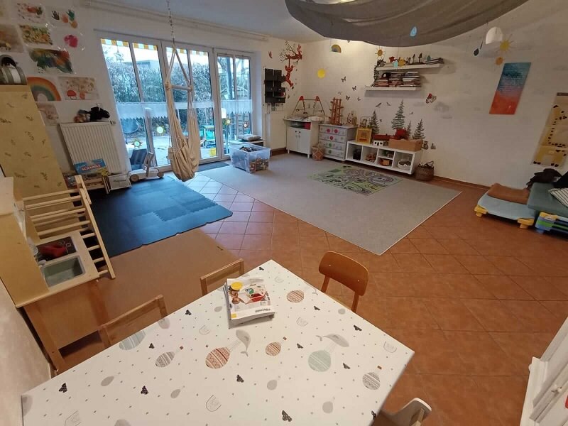 Sonnenkinder Kindertagespflege Raum - Helle und einladende Räumlichkeiten